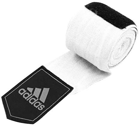 adidas Unisex Bandagen Boxing Crepe Bandage Handgelenkschoner, Weiß, 2 x 350cm EU
