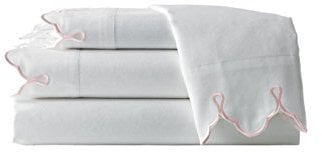Belle Epoque 58015 traditionellen, bestickte Tabelle Set Pink, Twin