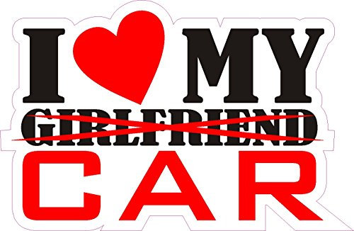 1 x Aufkleber I Love My Girlfriend Sticker Shocker Autoaufkleber Tuning Fun Gag