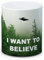 The X Files - I Want To Believe xfiles - Hochwertigen Kaffee Tee Tasse Becher