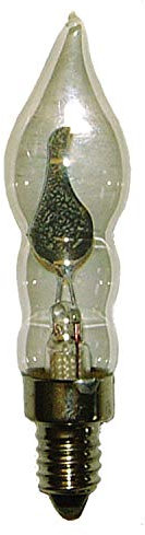 Konstsmide 1020-020 Official Spares Flicker Flame Bulbs, 230V 1.5W - Pack of 2, white