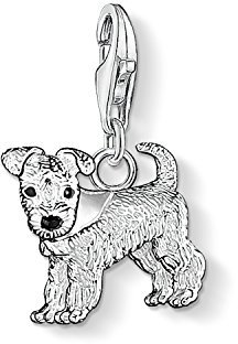 Thomas Sabo Damen Charm-Anhänger Hund Charm Club 925 Sterling Silber 0841-007-12