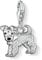 Thomas Sabo Damen Charm-Anhänger Hund Charm Club 925 Sterling Silber 0841-007-12