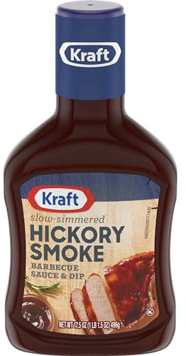 Kraft Slow-Simmered Hickory Smoke Barbecue Sauce 496g