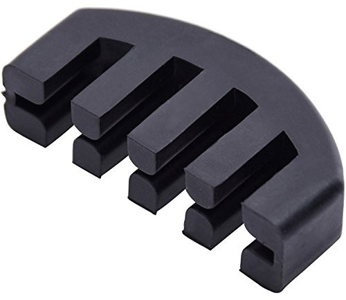eBoot Gummi 4/4 Violine Übungsdämpfer schwarz