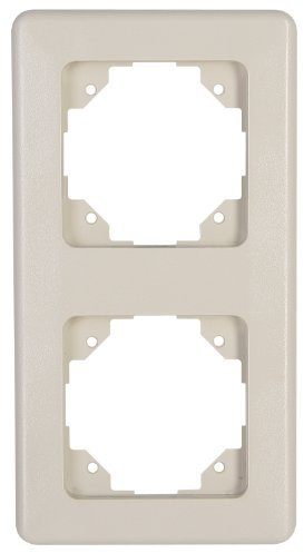 Kopp Abdeckrahmen 2-fach Europa creme-weiß, 303201078