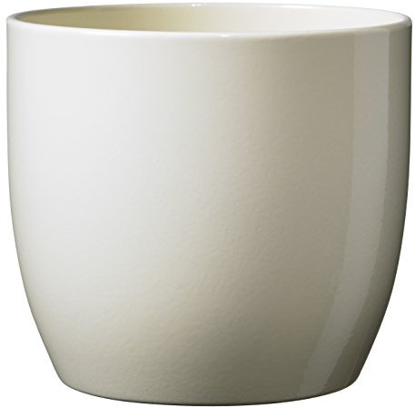 Soendgen Keramik Blumenübertopf, Basel Full Color, vanilla, 27 x 27 x 26 cm, 0069/0027/1591