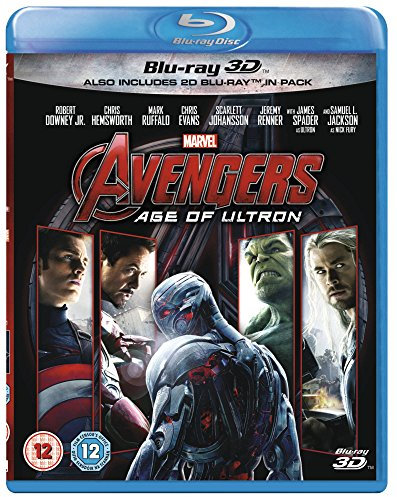 Avengers: Age of Ultron [Blu-ray 3D] [Region Free]