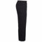 MyShoeStore Mens Smart Rugby Trousers Fully Elasticated Stretch Waist Band with Draw Cord Comfortable Fit Workwear Bottoms Straight Leg Casual Formal Work Pants Size 30-48(Black,36/31)