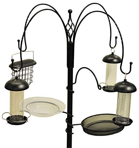 Gardman Complete Feeding Station Kit with 4 Feeders