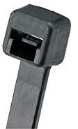 Panduit plt2.5s-c0 pan-ty Sicherung Krawatte für Standard-, 24,9 cm Länge, wetterfeste Nylon 6.6, schwarz (100 Stück)