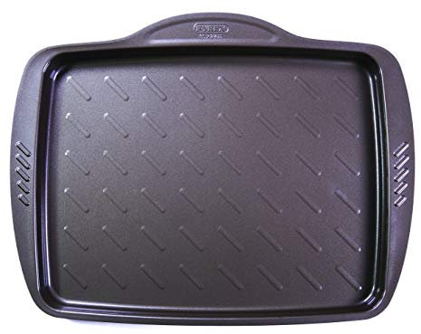 Pyrex Asimetria - Bandeja Horno, 35 x 27 cm, Color Negro