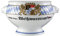 Seltmann Weiden 001.455576 Compact Bayern - Löwenkopfterrine/Terrine/Suppenterrine ohne Deckel 2,1 l - Porzellan