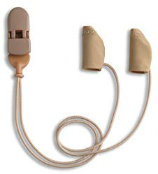 Ear Gear Micro appareil auditif avec clip de confort, protection et sécurité – Convient aux appareils auditifs jusqu'à 2,5 cm – Sécurisez votre appareil auditif ou votre amplificateur – Protège de la