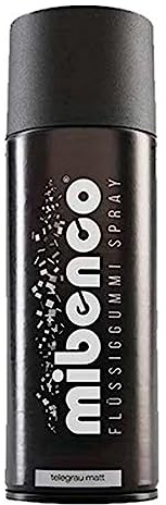 Mibenco Flüssiggummi Spray/Sprühfolie Telegrau Matt 400 ml