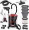 Aschesauger 20L 1650W Kaminsauger Staubsauger (Kabellänge ca. 4m) Inklusive HEPA Filter + Blasfunktion + DUAL Filter System + 3X Sackfilter SN121
