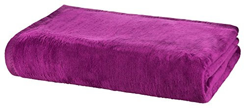 Moon Kuscheldecke Wohndecke Wolldecke 150x200-brombeere