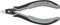 KNIPEX Präzisions-Elektronik-Seitenschneider ESD mit Mehrkomponenten-Hüllen brüniert 125 mm, 79 32 125 ESD