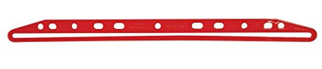 Q-Connect KF02284 D-Clip/Magi-Clip - Zeitschriftenbinder rot
