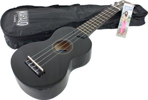 Mahalo STN2011-UJ Sopran-Ukulele schwarz