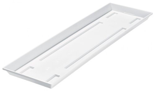 Soucoupe grand format pour jardinière 60 cm Blanc 10