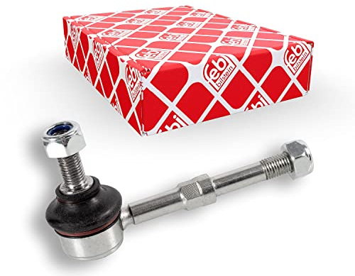 febi bilstein 19399 Verbindungsstange mit Sicherungsmuttern, 1 Stück | Kompatibel mit: MITSUBISHI CARISMA, CARISMA Stufenheck, SPACE STAR Großraumlimousine, VOLVO S40 I, V40 Kombi