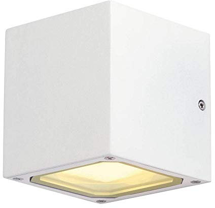 Wandleuchte SITRA CUBE, würfelförmig, GX53, max. 9W, weiß EEK: B - A++