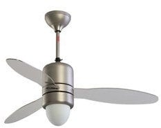 Bimar VST10 – Ventola, Argento, Trasparente, 55 W, 220 – 240 V/50 Hz, 110 cm, 110 cm, 67 cm