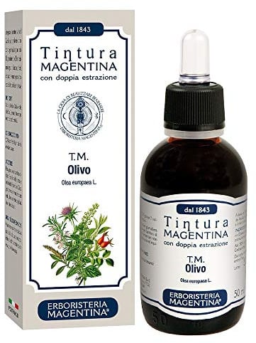 ERBORISTERIA MAGENTINA TINTURA MADRE OLIVO 50 ML rapporto parte di pianta/estratto 1/5