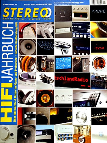 Das STEREO HiFi-Jahrbuch 2008. Über 600 Geräte und Boxen im Klang- und Preis-Check. Geballte Kaufberatung HiFi.