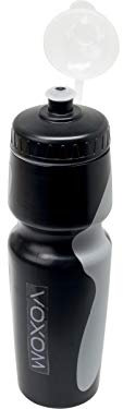 Voxom Wasserflasche F3 schwarz-Silber, 700ml Falsche, One Size