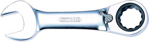 KS Tools 503.4633 Mini clé mixte à cliquet réversible 72 dents 10 mm
