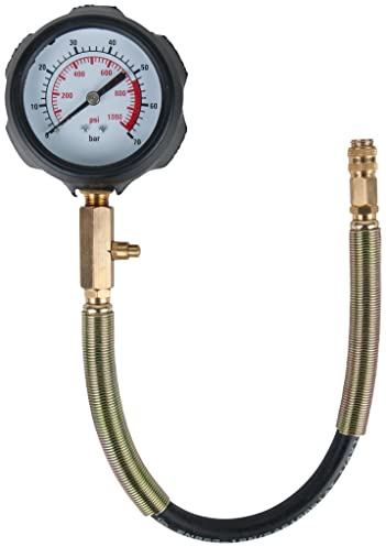 KS Tools 150.1680-1 Manometer mit Schlauch, für 150.1680