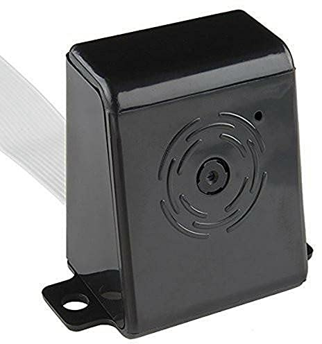 sb Components Raspberry Pi Camera Case Transparent Protective Case Cover For Raspberry Pi Camera | Compatiable With Camera Module 1, 2 and 3 (Black)