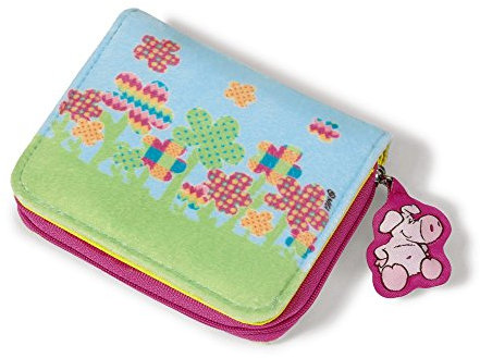 Nici 39145 - Geldbeutel Allover Plüsch, Bedruckt, bunt
