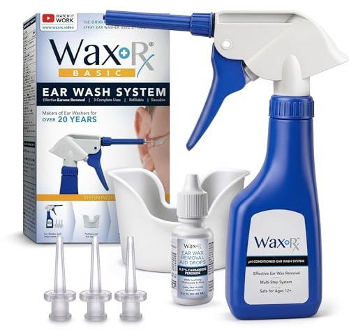 Doctor Easy Wax-Rx Ph Conditioned Ear Wash System, 15.2 Ounce