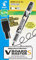 Pilot 454 V-Board Master S 3,5 mm Spitze extra feine Whiteboard Marker mit Radierer – Schwarz (Box Of 10)