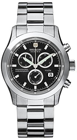 Swiss Military Herren-Armbanduhr Analog Quarz 06-5115.04.007