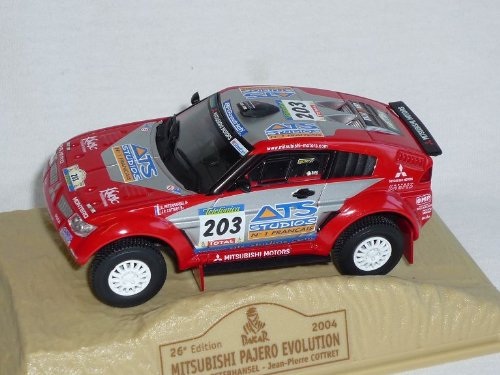 NOREV Mitsubishi Pajero Evo Evolution 2004 26. Ausgabe Paris Dakar Peterhansel 1/43 Modell Auto Modellauto
