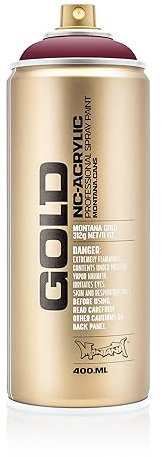 Montana Cans 284496 Spray Dose Gold, Gld400, 4040, 400 ml, Powder Pink