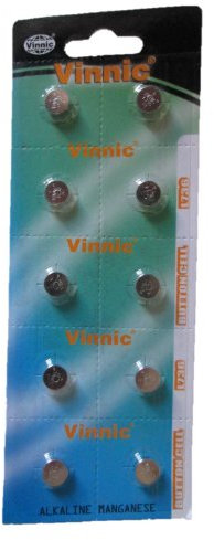 LOT DE 10 PILES VINNIC L736