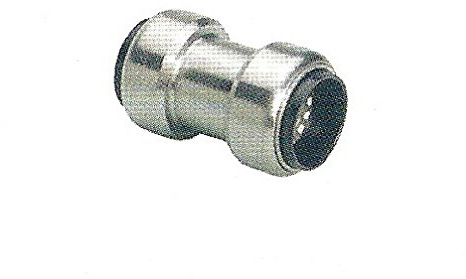 Edelstahl Steckfitting Tectite Schiebemuffe ohne Anschlag 15 mm x 15 mm, TS270S
