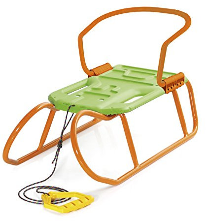 Rückenlehne am Little Beetle-Schlitten anbringbar