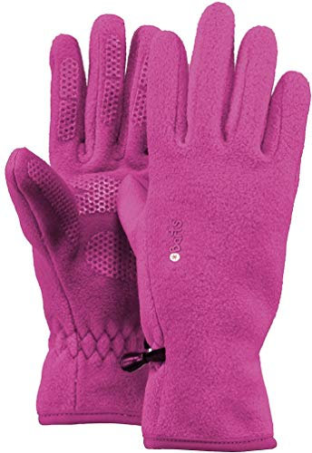 Barts Jungen Fleece Glove Kids Handschuhe, Pink (FUCHSIA 0012), 75 (Herstellergröße: 3)
