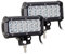 Auxtings LED Arbeitsscheinwerfer 7 Inch 36W Cree LED Zusatzscheinwerfer 3600LM Auto Scheinwerfer Offroad Flutlicht Spotlight 6000K Wasserdicht IP67 Arbeitslicht 12V (2 Stück)