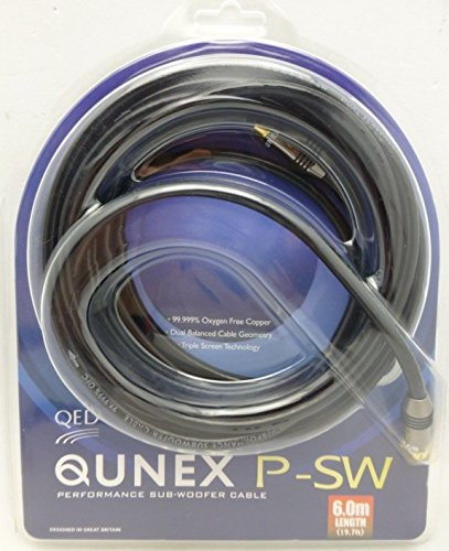QED P-SW Subwoofer Interconnect - 6 Metre