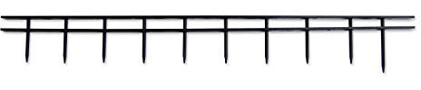 GBC 1132850 SureBinds Bindestrips, A4, 100 Stück, schwarz