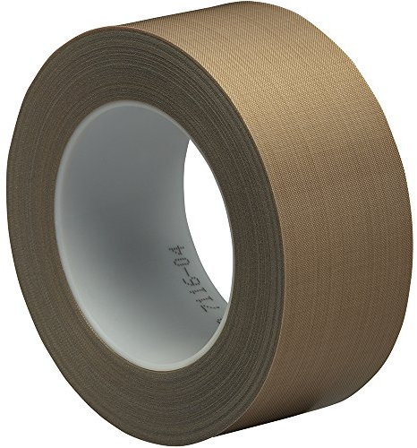 3M Vetro Nastro Adesivo Telato 5453, 50.8 mm X 33 m, 0.22 mm, 6 Pezzi, Marrone/Trasparente