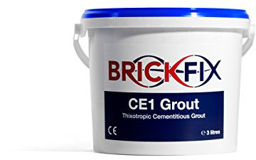 Brickfix Helical Grout - Mortar Course Grout For Wall Crack Repair (Crack Stitching)