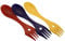 Plastic Spork - Colour May Vary